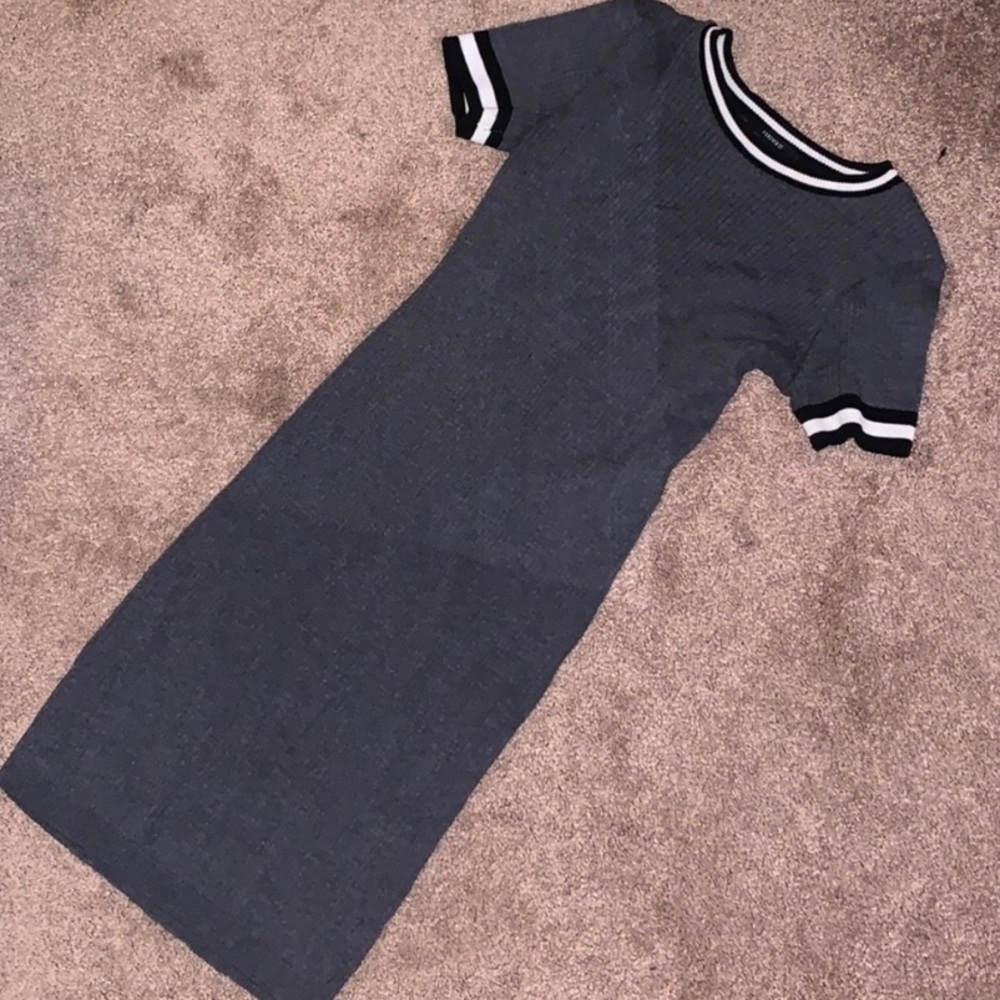 F21 Ribbed Bodycon T-Shirt Dress